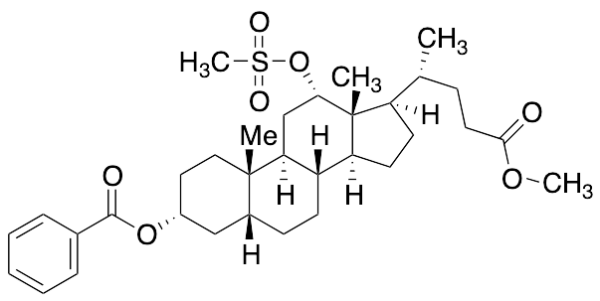 (3Alpha,5Beta,12Alpha)-3-(Benzoyloxy)-12-[(methylsulfonyl)oxy]-cholan-24-oic Acid Methyl Ester