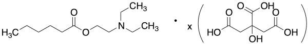 2-Diethylaminoethyl Hexanoate Citrate Salt