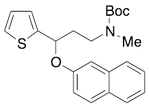 Methyl-[3-(1-naphthalenyloxy)-3-(2-thienyl)propyl]carbamic Acid 1,1-Dimethylethyl Ester