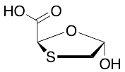 rac-trans-5-Hydroxy-1,3-oxathiolane-2-carboxylic Acid
