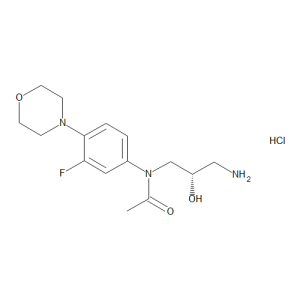 N-[(2S)-3-Amino-2-hydroxypropyl]-N-[3-fluoro-4-(4-orpholinyl)phenyl]acetamide Hydrochloride