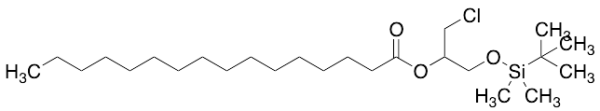 1-(Chloromethyl)-2-[(tert-butyldimethylsilyl)oxy]ethyl Ester Hexadecanoic Acid