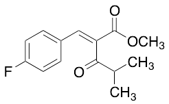 (E/Z)-4-Carboxymethyl-5-(4-fluorophenyl)-2-methyl-pent-4-en-3-one