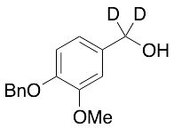 4-(Benzyloxy)-3-methoxy-benzyl Alcohol-d2