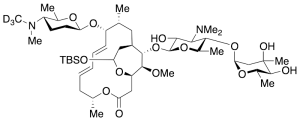 4,17-Dioxabicyclo[12.3.2]nonadecane-18-O-tert-butyldimethylsilyl Spiramycin I-d3