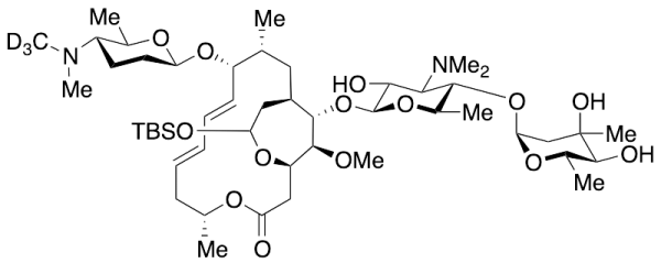4,17-Dioxabicyclo[12.3.2]nonadecane-18-O-tert-butyldimethylsilyl Spiramycin I-d3