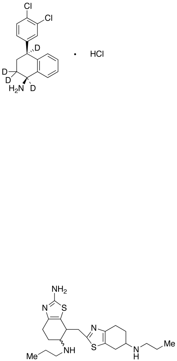 rac-cis-N-Desmethyl Sertraline-d4 Hydrochloride