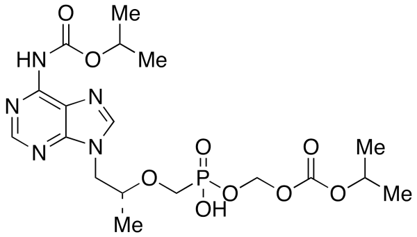 Mono-POC Tenofovir 6-Isopropyl Carbamate (Mixture of Diastereomers)