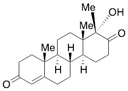 17a-Hydroxy-17a-methyl-D-homoandrost-4-ene-3,17-dione