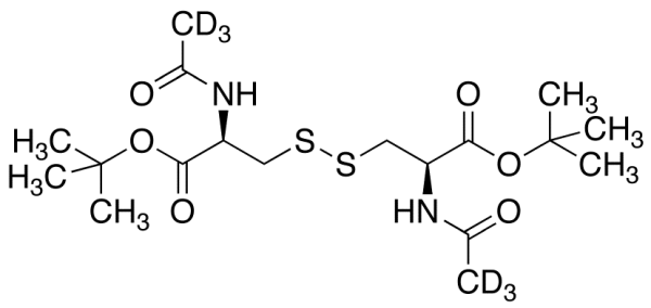 N,N’-Diacetyl-L-cystine Bis(tert-Butyl) Diester-D6