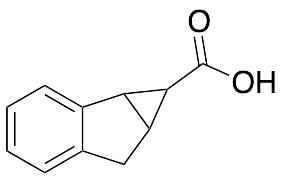 1H,1aH,6H,6aH-cyclopropa[a]indene-1-carboxylic acid