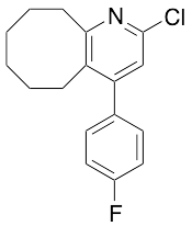 2-Chloro-4-(4-fluorophenyl)-5,6,7,8,9,10-hexahydrocycloocta[b]pyridine