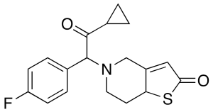 p-Fluoro Prasugrel Thiolactone(Mixture of Diastereomers)