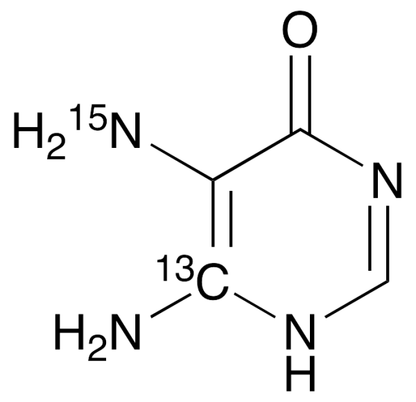 5,6-Diamino-4-hydroxypyrimidine-13C,15N