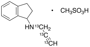 rac Rasagiline-13C3 Mesylate