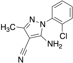 5-Amino-4-cyano-1-(2-chlorophenyl)-3-methylpyrazole