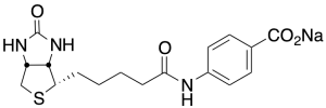 (+)-Biotin 4-Amidobenzoic Acid, Sodium Salt