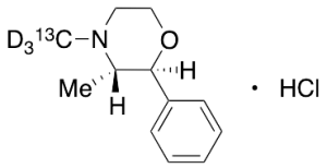 Phendimetrazine-13C-D3 hydrochloride