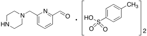 6-(1-Piperazinylmethyl)-2-pyridinecarboxaldehyde Bistosylate Salt