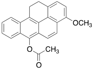 6-Acetyloxy-3-methoxy-11,12-dihydro-benzopyrene