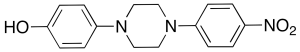 4-[4-(4-Nitrophenyl)-1-piperazinyl]phenol