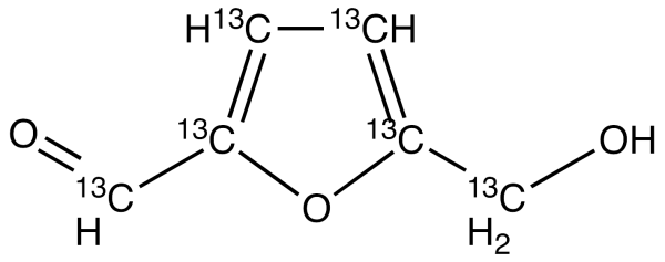 5-Hydroxymethyl-2-furaldehyde-13C6