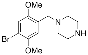 1-(4-Bromo-2,5-dimethoxybenzyl)piperazine