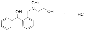 2-[[(2-Hydroxyethyl)methylamino]methyl]benzhydrol Hydrochloride