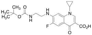 N-(tert-Butoxycarbonyl) Desethylene Ciprofloxacin