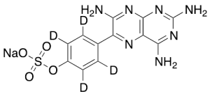 4-Hydroxy Triamterene Sulfate-d4, Sodium Salt