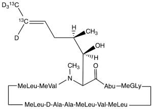 Cyclosporin A-13C2,d4 (Major)