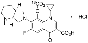 Moxifloxacin Hydrochloride-13CD3