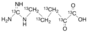 delta-Guanido-alpha-ketovaleric Acid-13C6