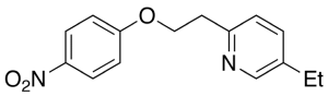 5-Ethyl-2-[2-(4-nitrophenoxy)ethyl]pyridine