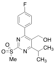 4-(4-Fluorophenyl)-5-hydroxymethyl-6-isopropyl-2-methylsulfonylpyrimidine