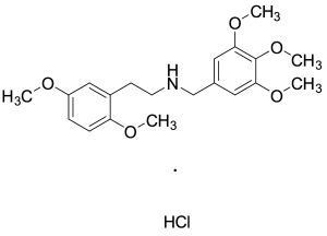 2-(2,5-Dimethoxyphenyl)-N-(3,4,5-trimethoxybenzyl)ethanamine Hydrochloride