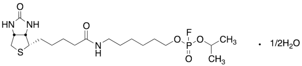 6-N-Biotinylaminohexyl Isopropyl Phosphorofluoridate, Hemihydrate