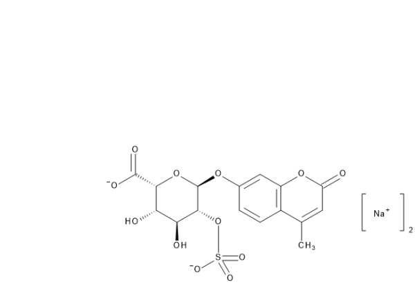 4-Methylumbelliferyl a-L-Idopyranosiduronic Acid 2-Sulfate Disodium Salt