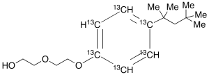 4-tert-Octylphenol Diethoxylate-13C6