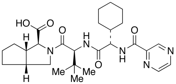 Des[N-[(1S)-1-[2-(cyclopropylamino)-2-oxoacetyl]butyl]carboxamido] 1-Carboxy Telaprevir