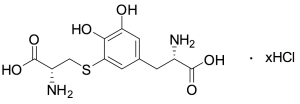 Cysteinyldopa Hydrochloride (contains up to 20% inorganics)