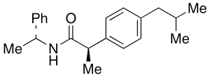 (R,R)-N-(1-Phenylethyl) Ibuprofen Amide
