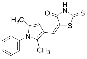 5-[(2,5-Dimethyl-1-phenyl-1H-pyrrol-3-yl)methylene]-2-thioxo-4-thiazolidinone