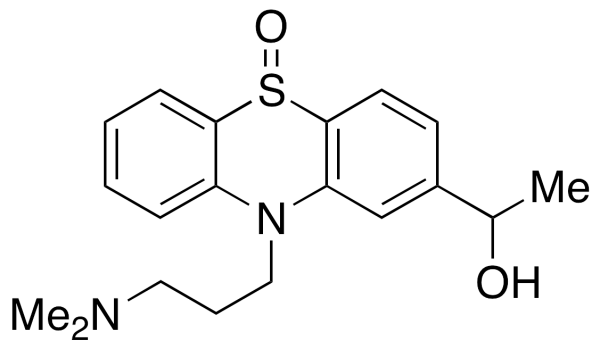 2-(1-Hydroxyethyl) Promazine Sulfoxide (mixture of diastereomers)