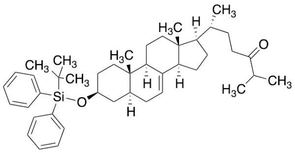(3Beta,5Alpha)-3-[[(1,1-Dimethylethyl)diphenylsilyl]oxy]-cholest-7-en-24-one