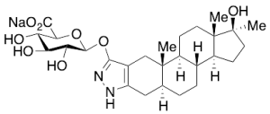 3’-Hydroxy Stanozolol Glucuronide Sodium Salt (Technical Grade)