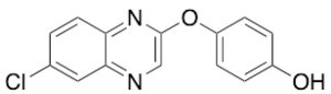 6-Chloro-2-(4-hydroxyphenoxy)quinoxaline