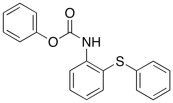 Phenyl[2-phenylthio)phenyl]carbamate