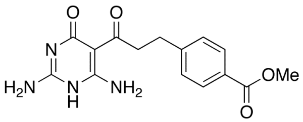 N-[4-[3-(2,6-Diamino-1,4-dihydro-4-oxo-5-pyrimidinyl)-3-oxopropyl]benzoic Acid