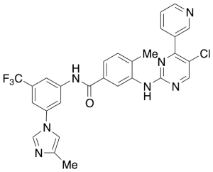 3-((5-Chloro-4-(pyridin-3-yl)pyrimidin-2-yl)amino)-4-methyl-N-(3-(4-methyl-1H-imidazol-1-yl)-5-(trifluoromethyl)phenyl)benzamide